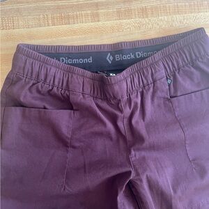 Black Diamond Women’s Notion SP Climbing pants in Port size XS